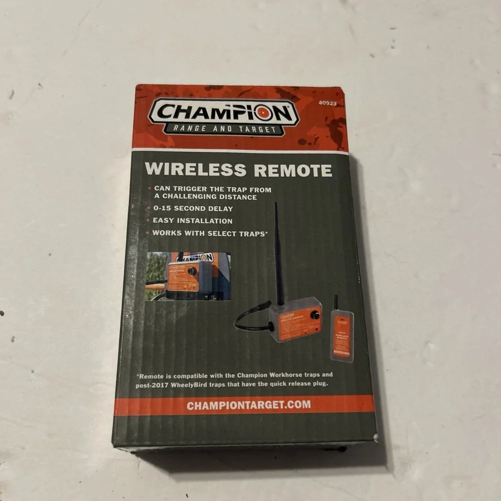 New Champion Range and Target 40923 Wheelybird Workhorse Remote Wireless